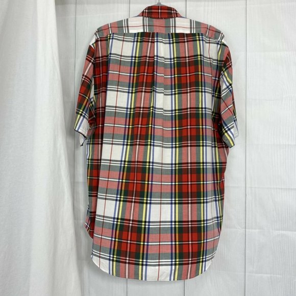 Ralph Lauren Blue Label Men’s L Red Blue White Pla - Picture 3 of 6